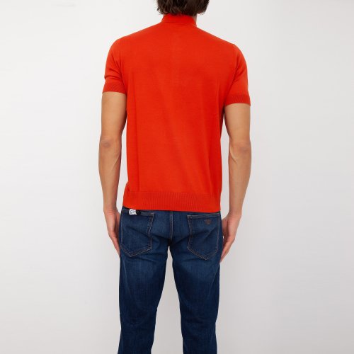 Чоловіче поло PAOLO PECORA Maglia A Polo ARANCIONE