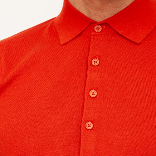 Чоловіче поло PAOLO PECORA Maglia A Polo ARANCIONE