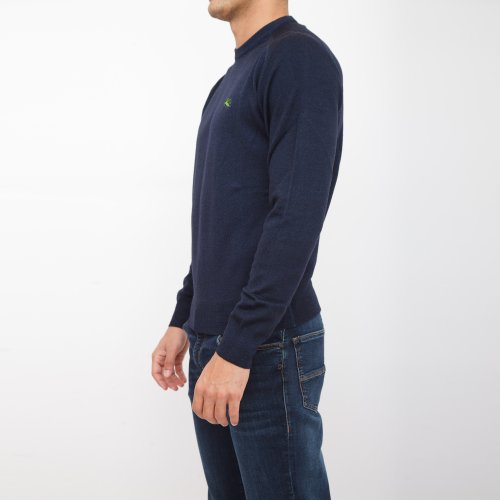 Чоловічий светр ETRO C-NECK BLU