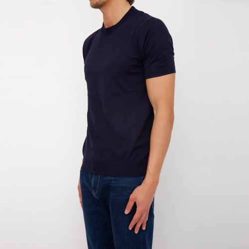 Чоловічий светр PAOLO PECORA Maglia Girocollo BLU