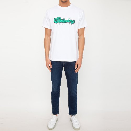 Чоловіча футболка BIKKEMBERGS MAGLIETTA BIANCO