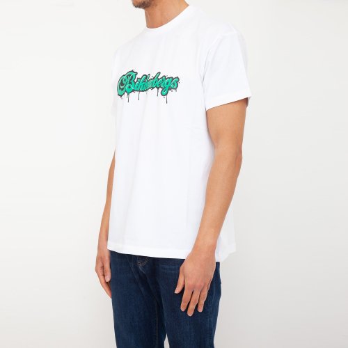 Чоловіча футболка BIKKEMBERGS MAGLIETTA BIANCO
