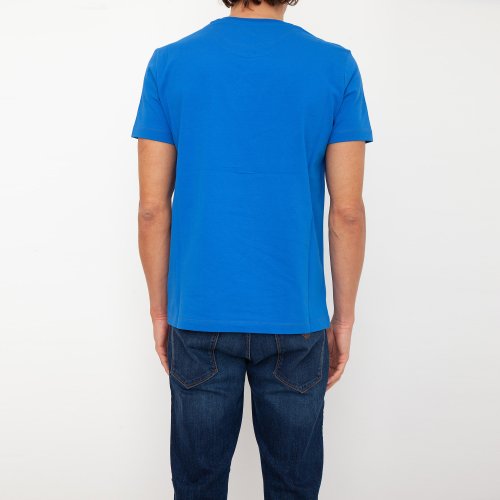 Чоловіча футболка BIKKEMBERGS MAGLIETTA BLU