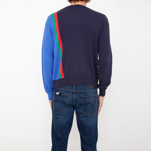 Мужской свитер BIKKEMBERGS MAGLIA BLU