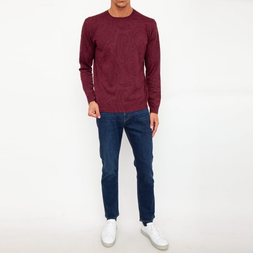 Чоловічий светр ETRO MAGLIA ROSSO