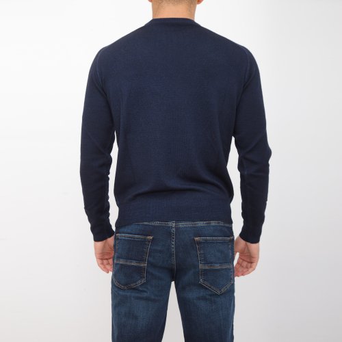 Чоловічий светр ETRO C-NECK BLU