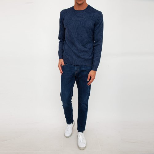 Мужской свитер ETRO MAGLIA BLU
