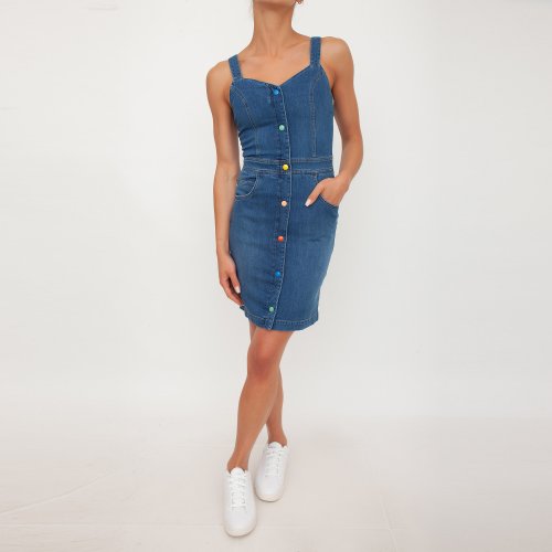 Жіноче плаття  LOVE MOSCHINO VESTITO BLU DENIM