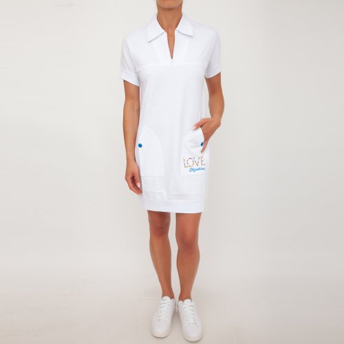 Женское платье LOVE MOSCHINO VESTITO BIANCO