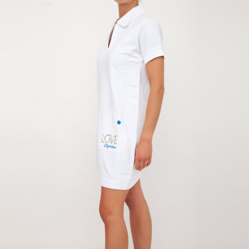 Женское платье LOVE MOSCHINO VESTITO BIANCO