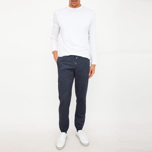 Мужские повседневные брюки ETRO PANTALONE FELPA BLU
