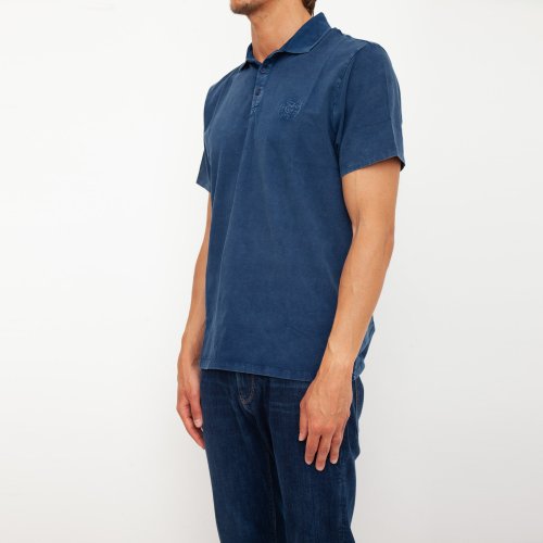Мужское поло  GUESS JEANS TSHIRT MANICA CORTA BLU
