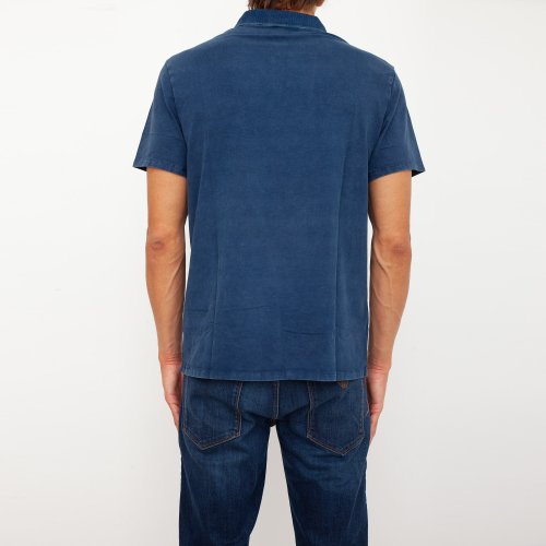 Мужское поло  GUESS JEANS TSHIRT MANICA CORTA BLU