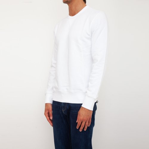 Мужская толстовка GUESS JEANS FELPE MANICA LUNGA BIANCO